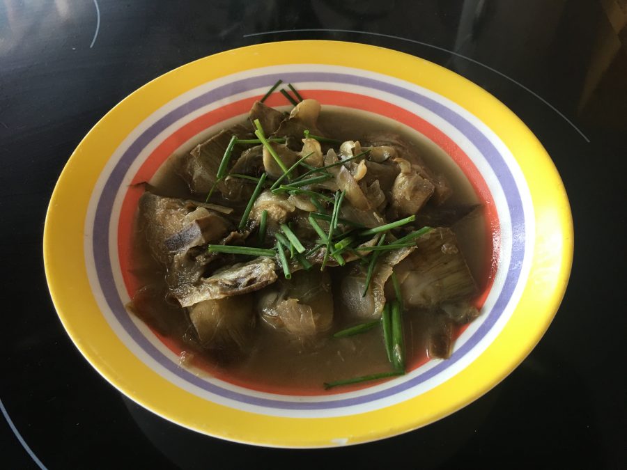 Sopa de Alcachofas