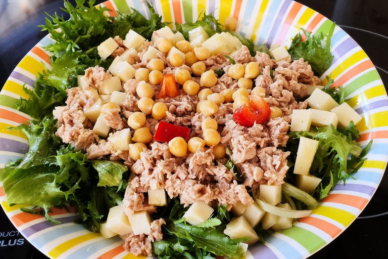 Ensalada de Escarola y Garbanzos