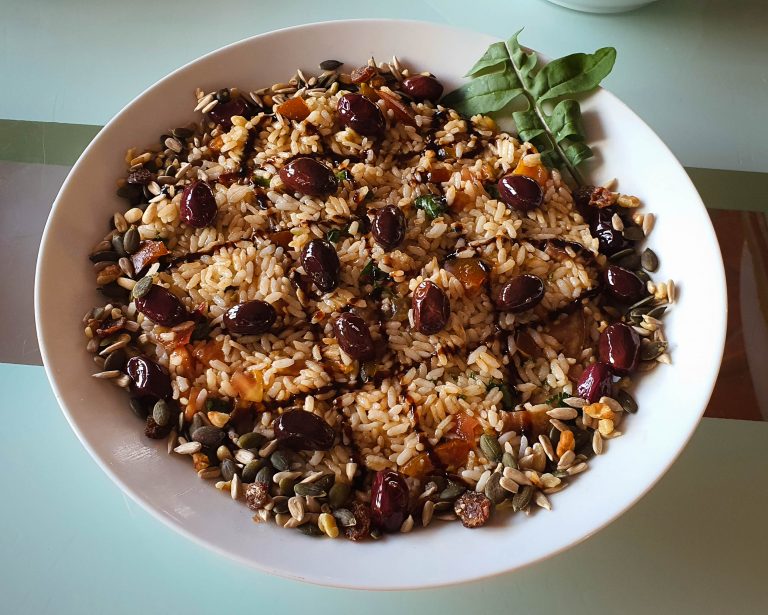 Ensalada Arroz con Rúcula