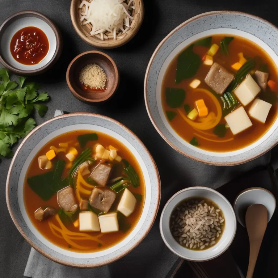 Sopa de Miso con Champiñon