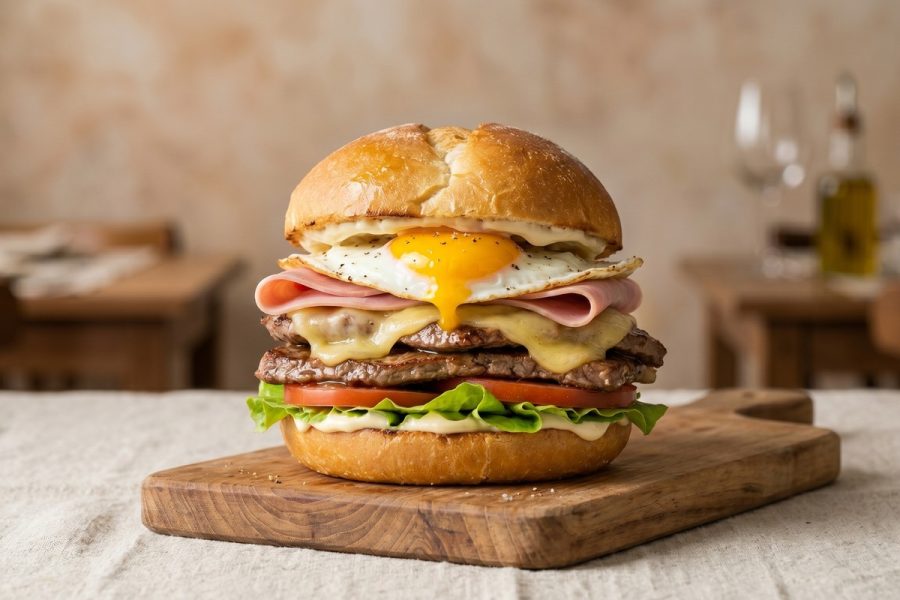 Bocata Chivito Uruguayo