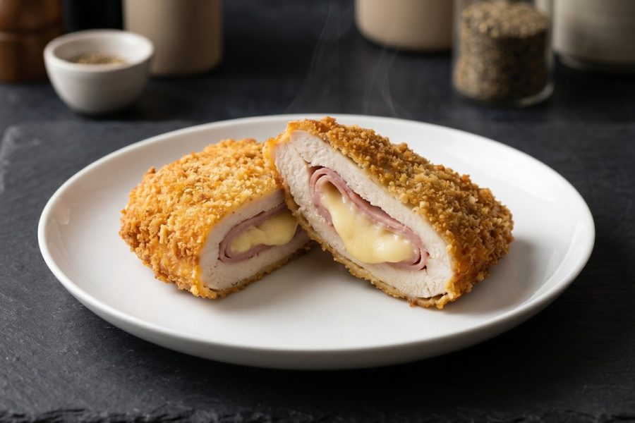 Cordon Bleu Casero de Pollo con Queso Fundente