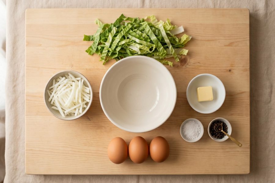 Tortilla de Escarola Melosa